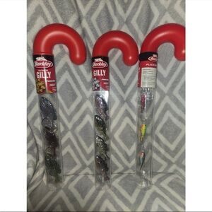 Berkley Saltwater Powerbait Fishing Lures Bundle Soft Baits, Hooks, Hard Baits